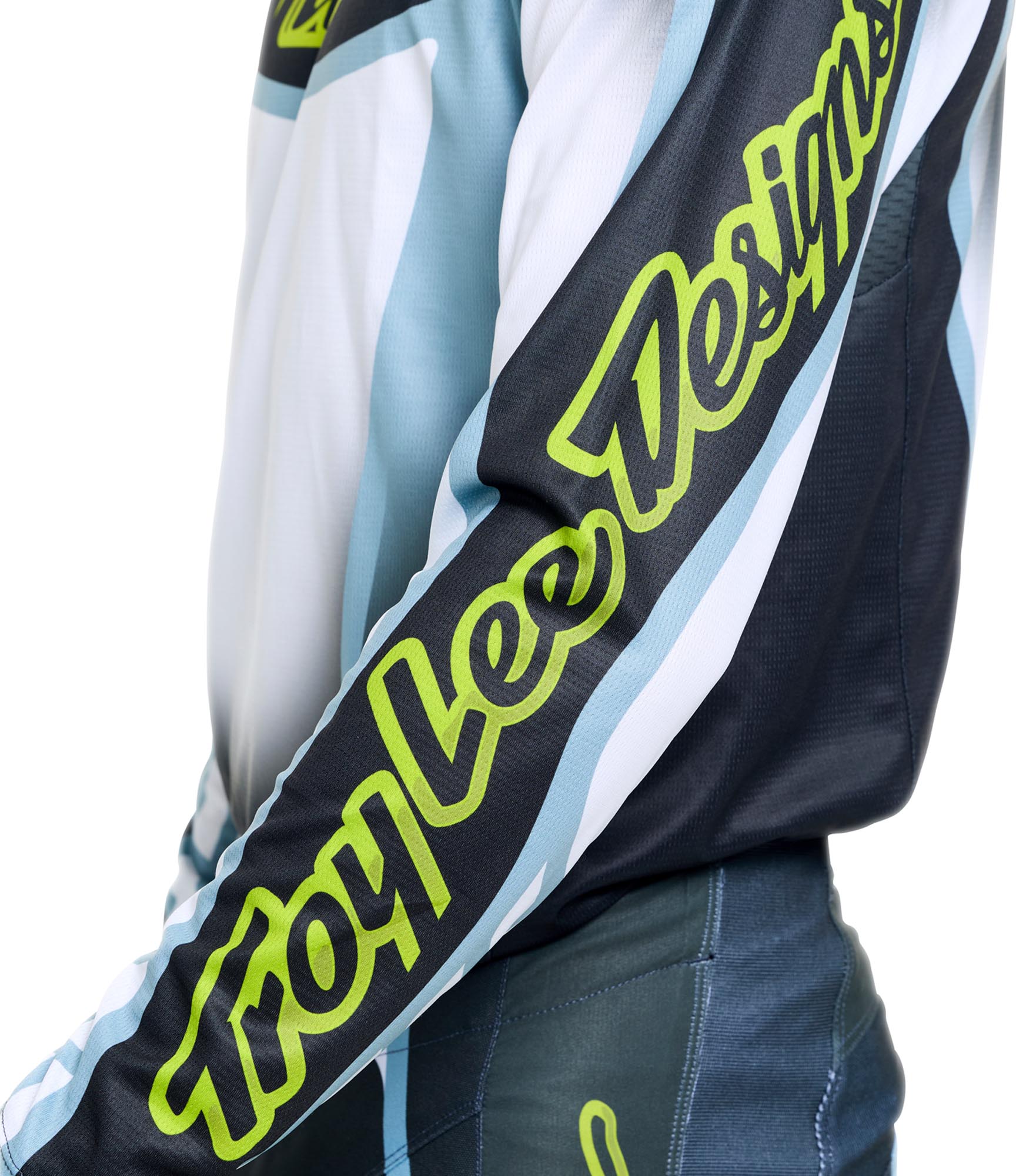 Troy Lee Designs GP Pro Framework Motocrosstrøje Carbon/White XXL Figur 6
