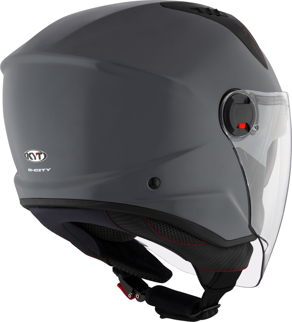 KYT D-City Plain Cască cu reacție Gri M (57/58) Figura 3