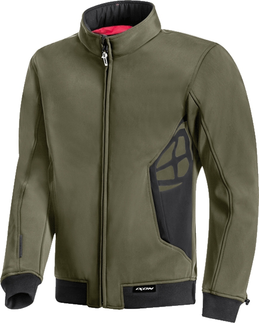 Ixon Camden Motorrad Textiljacke khaki M Abbildung 1