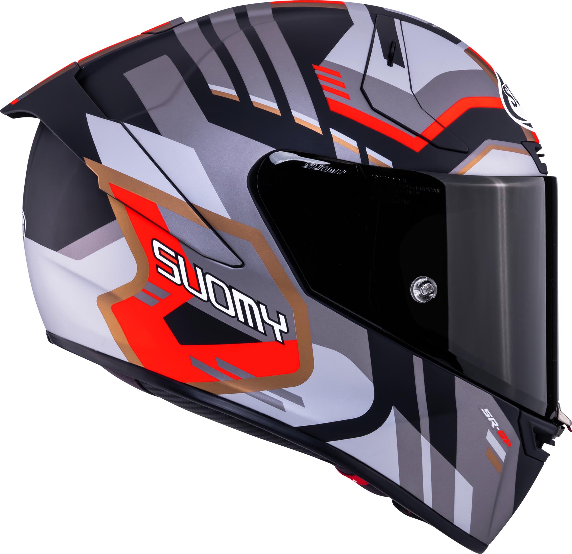 Suomy SR-GP Evo Infrared Kypärä Harmaa/punainen/musta XL (61/62) Kuva 6