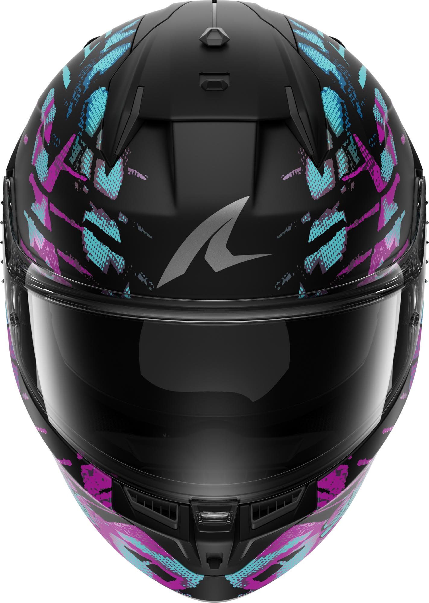 Shark D-Skwal 3 Reptaia Cască Negru mat/mov XXL (63/64) Figura 3