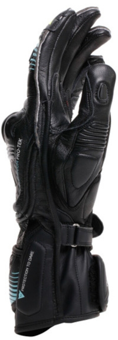 Dainese Fiero Metal Motorcykel handskar Svart/blå S Figur 3