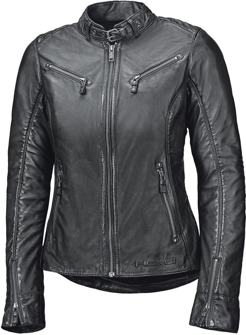 Held Sabira Damen Motorrad Lederjacke schwarz 44 Abbildung 1