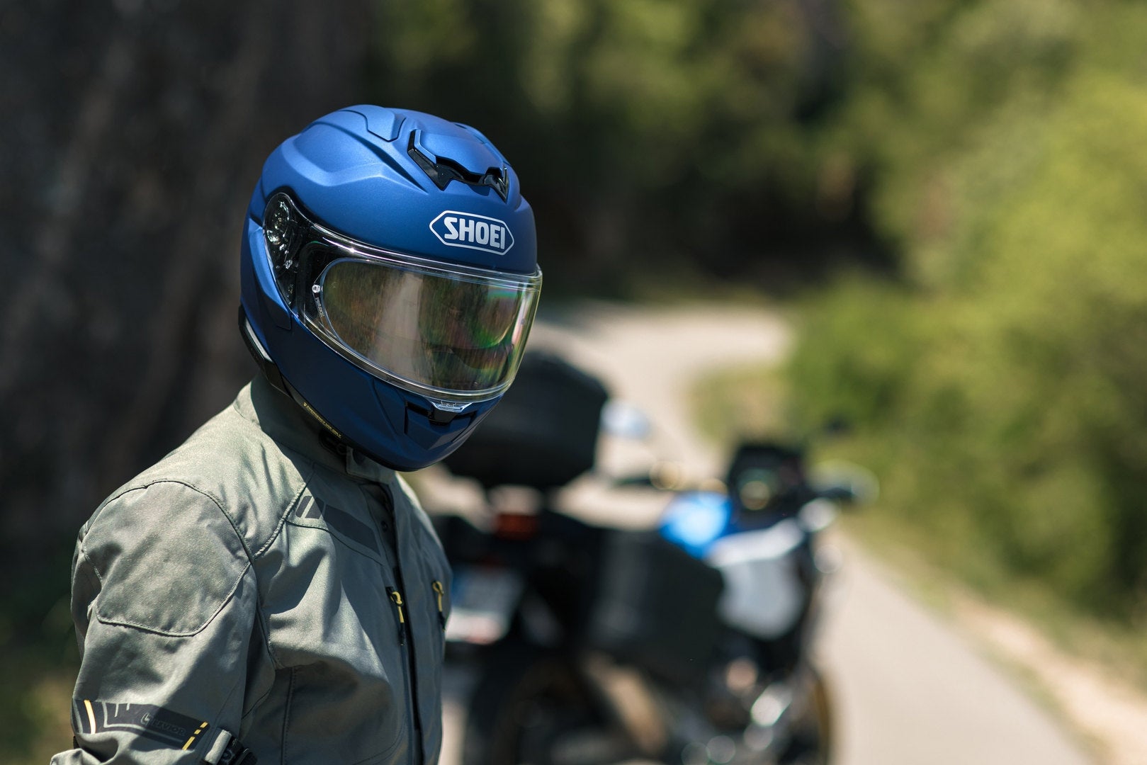 Shoei GT-Air 3 Casco Blu opaco S (55/56) Figura 3