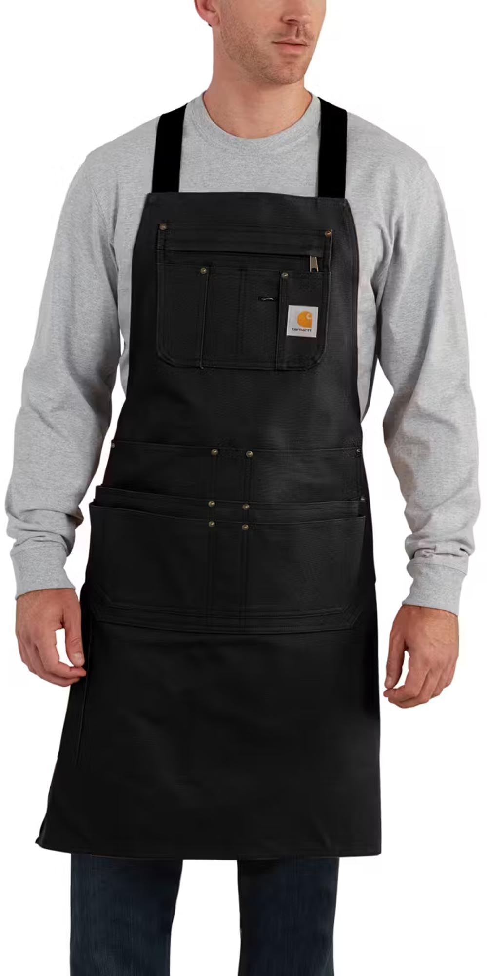 Carhartt Firm Duck Workwear Förkläde svart Figur 2