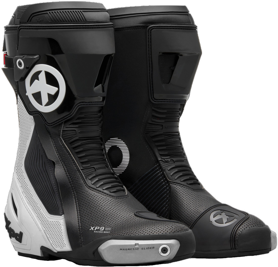 Side view of XPD XP9-S Air perforated Motorcycle Boots