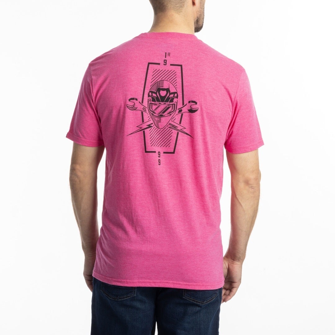Klim Petrol Tri-Blend Triko Černá/růžová S Obrázek 4