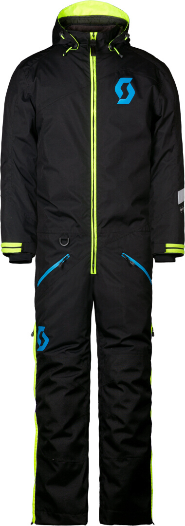Scott DS Dryo Junior Costumul de snowmobil pentru tineret One Piece negru L Figura 1