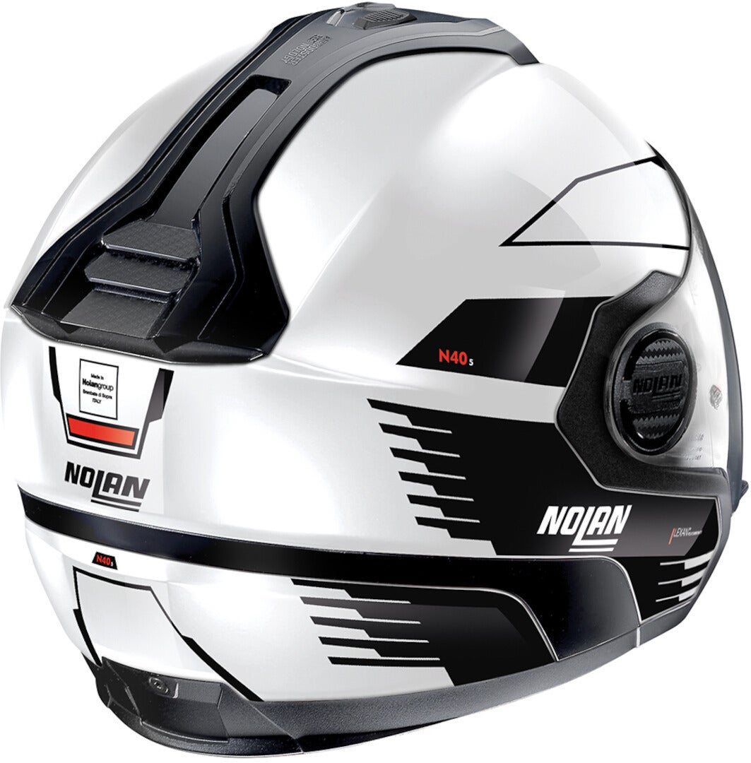 Nolan N40-5 Zefiro 2023 N-Com Jet Helm Wit metallic S (56) Figuur 3