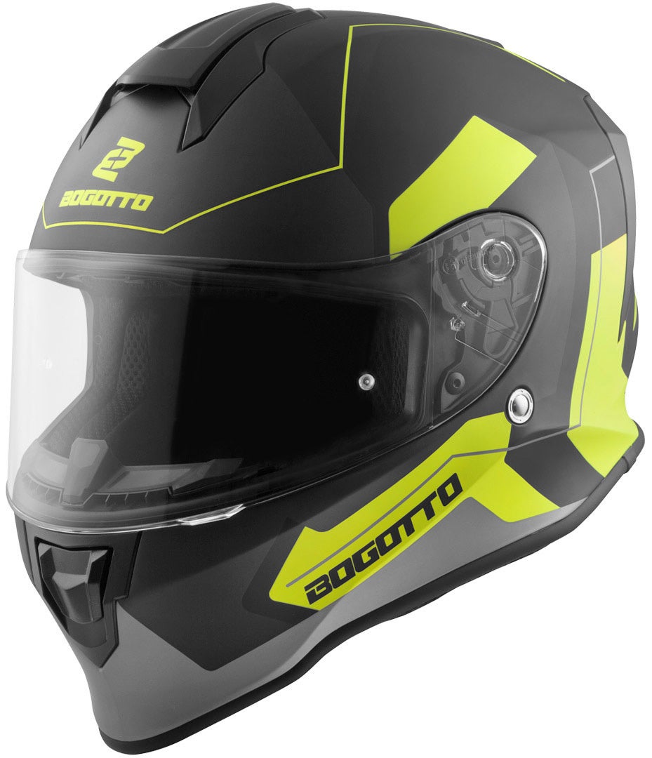 Bogotto V151 Sacro Přilba černá mat/neon M Obrázek 2