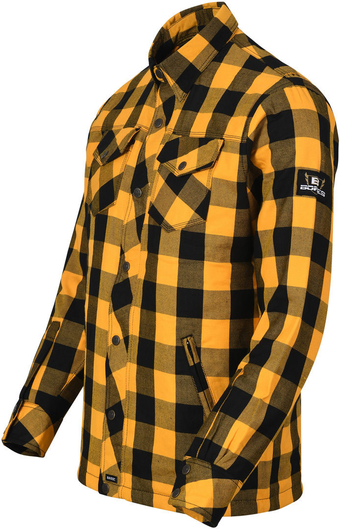 Bores Lumberjack Basic Koszula motocyklowa żółty/ M Rysunek 2