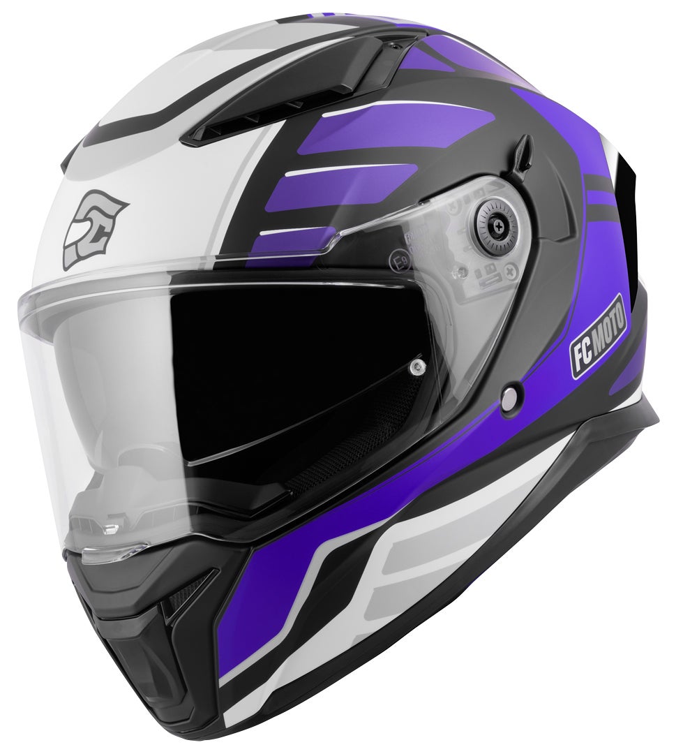 FC-Moto FF130SV Cavion Casco nero opaco/viola M Figura 2