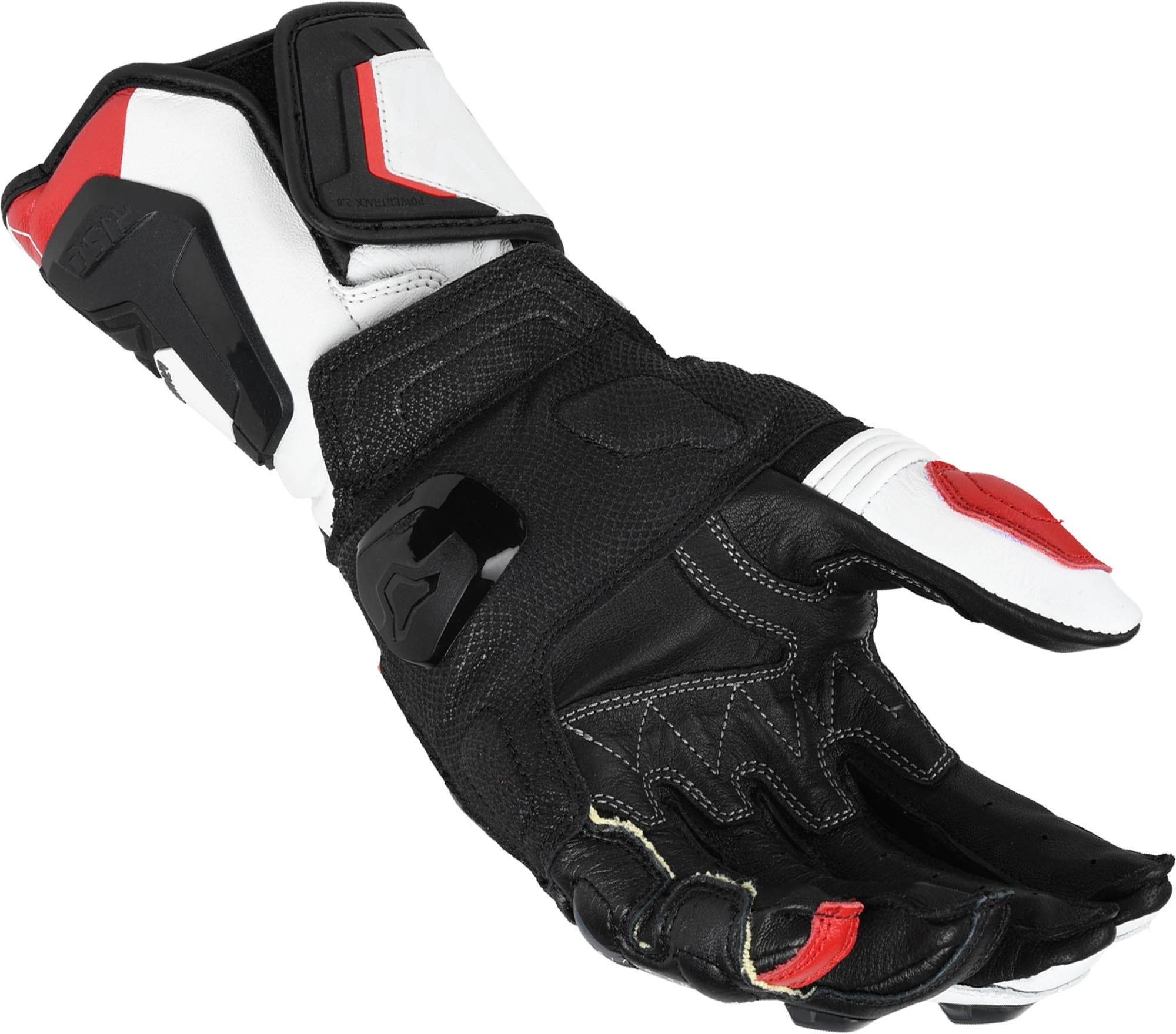 Macna Powertrack 2.5 Motorcycle Gloves black/red XL Figure 2