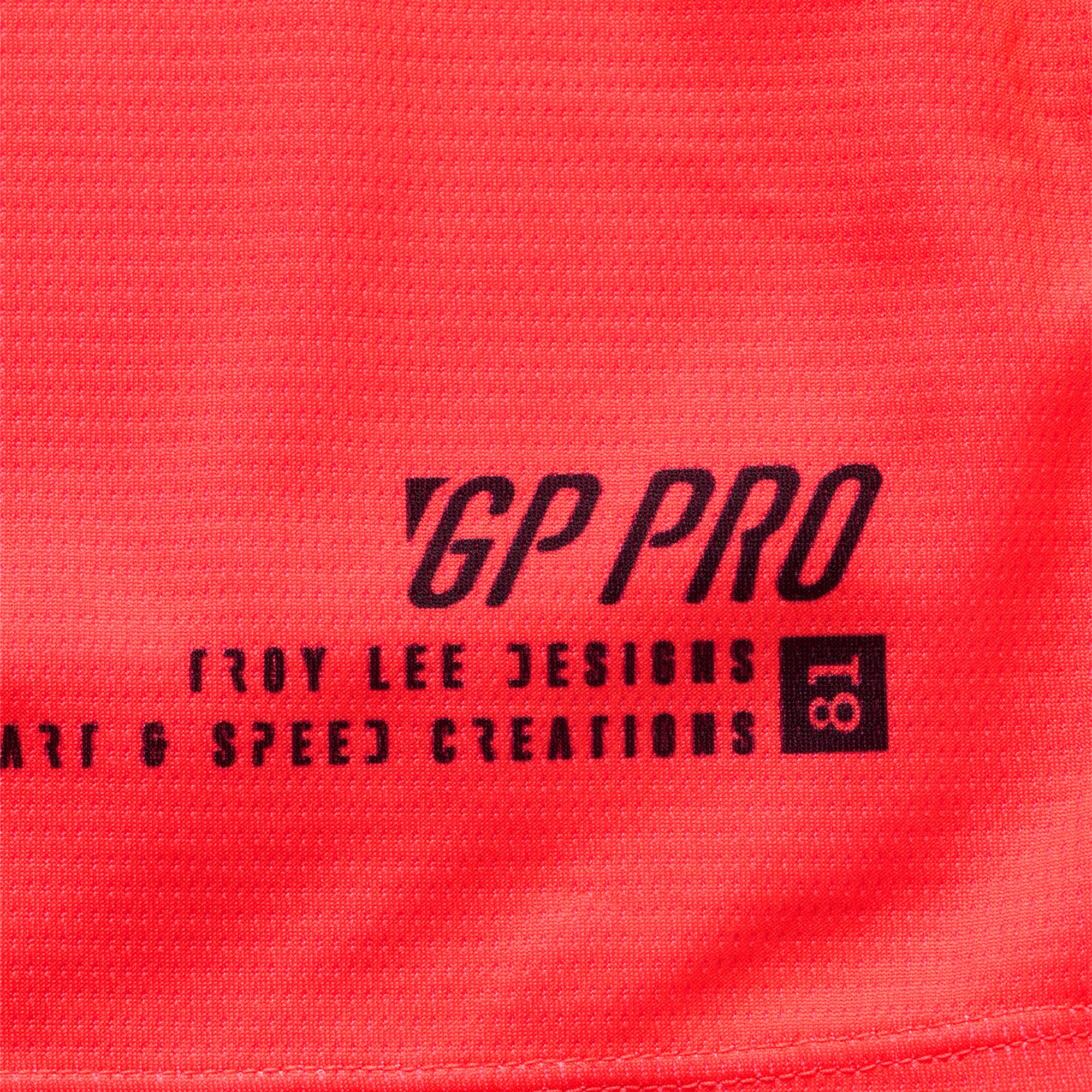 Troy Lee Designs GP Pro Swerve Motocross Jersey rot/gelb 2XL Abbildung 5