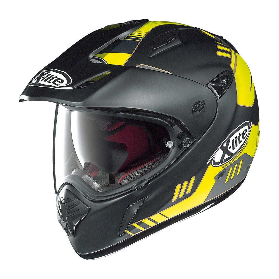 X-Lite X-551 GT Calama N-Com Capacete preto fosco/vermelho S (54/55) Figura 4