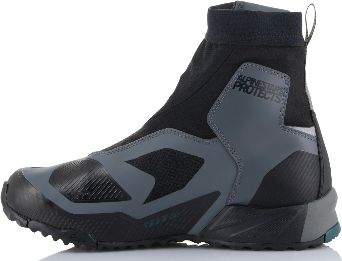 Alpinestars CR-8 Gore-Tex Pantofi de motocicletă impermeabili Negru/Gri/Albastru 9 Figura 6