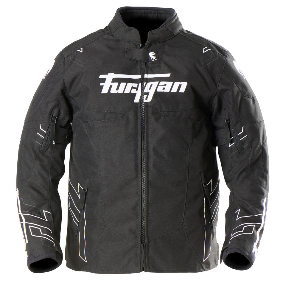Furygan Neon Kid Jachetă textilă impermeabilă pentru motociclete pentru copii 8 ani Figura 1