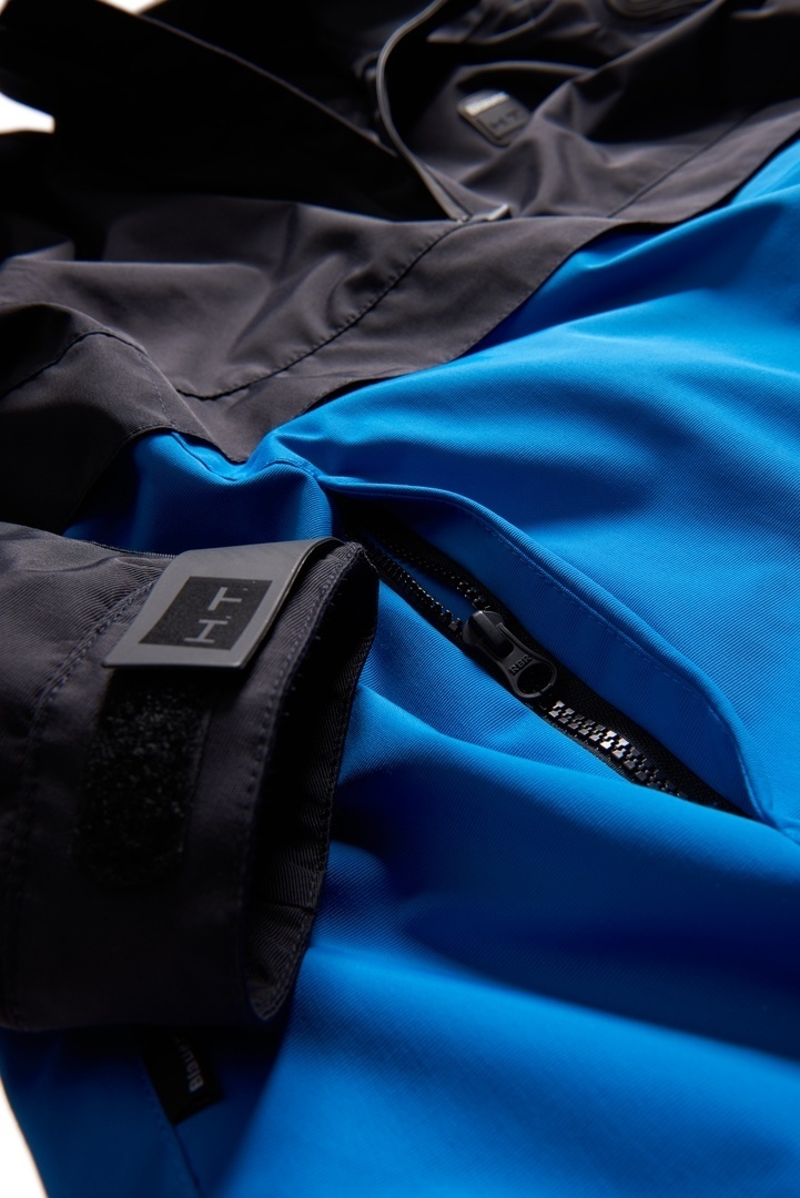 Blauer Spring Pull Motorrad Textiljacke dunkelblau/hellblau L Abbildung 2