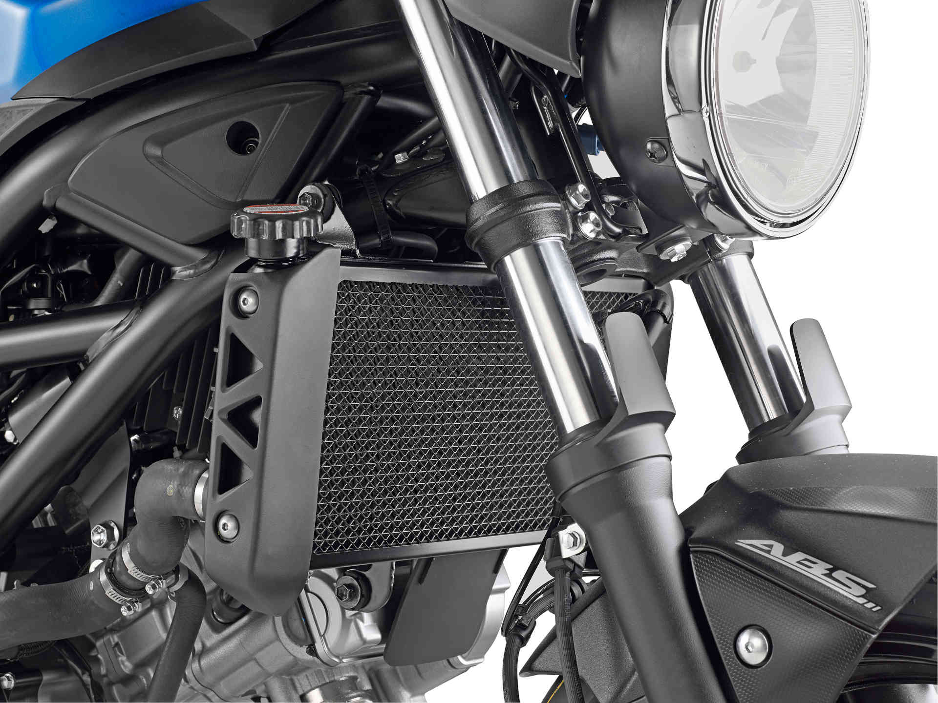 GIVI Schutz für Wasser- und Ölradiatoren aus Edelstahl, schwarz für Suzuki SV 650 (16-21) Figur 1