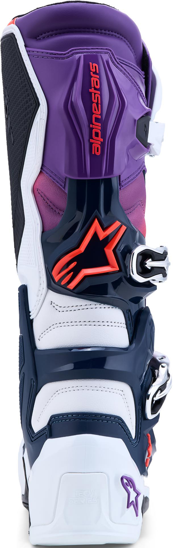 Alpinestars Tech 7 Stivali da motocross Rosso/nero/viola/bianco 5 Figura 7