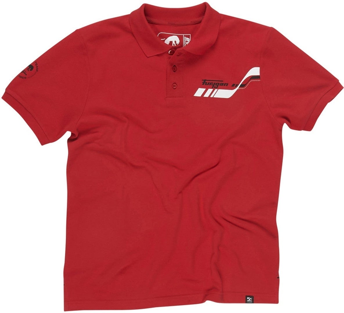 Furygan X-Wings Polo rosso L Figura 1
