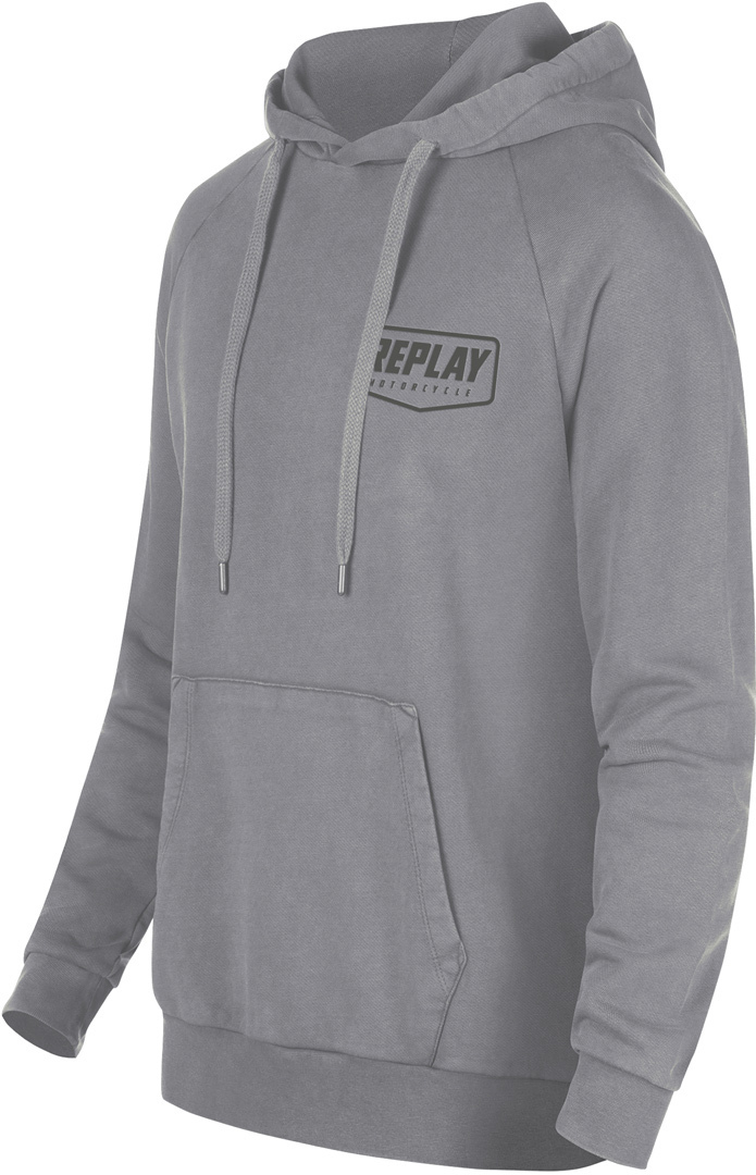 Replay Classic Capuz Cinza claro XL Figura 2