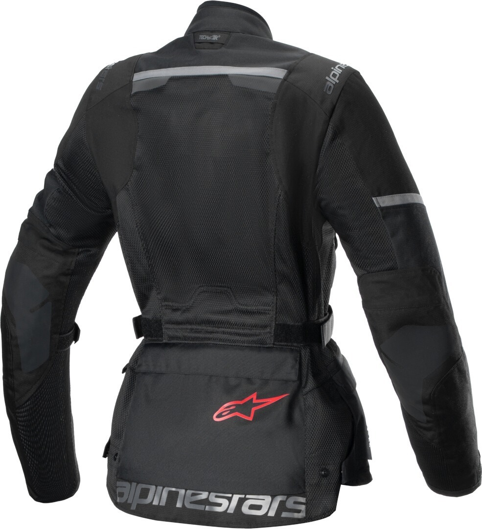 Alpinestars Stella Andes Air Drystar® vattentät damer motorcykel textil jacka svart XL Figur 2