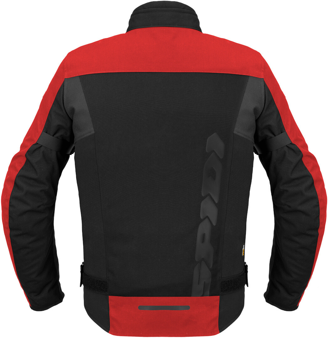 Spidi Corsa H2Out waterproof Motorcycle Textile Jacket black/red 4XL Figure 2