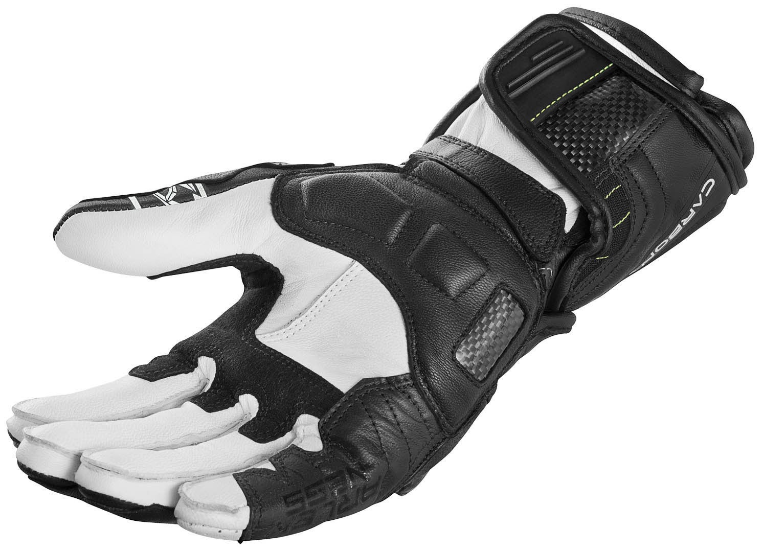 Arlen Ness RG-X Motorradhandschuhe schwarz/weiß M Abbildung 2