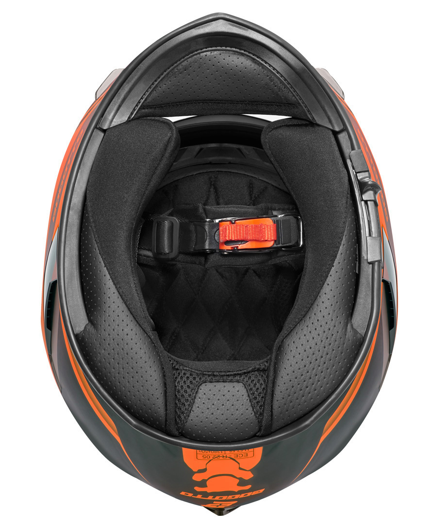 Bogotto V126 G-Evo Cască Negru/Portocaliu S Figura 4