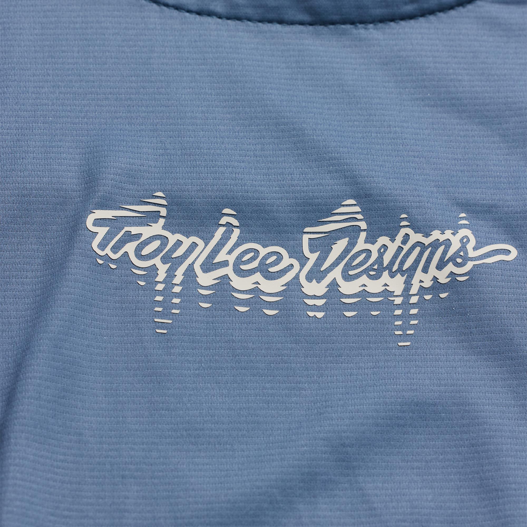 Troy Lee Designs Skyline Pro Descend Short Sleeve Bicycle Jersey blue/grey M Figure 5