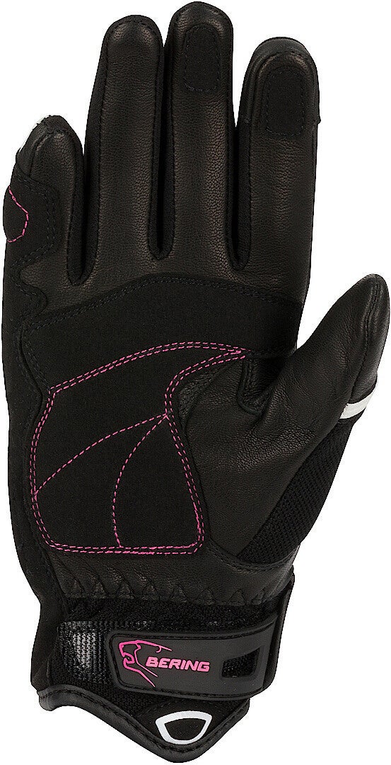 Bering Ursula Ladies Motorcykel handsker sort/pink 7 (L) Figur 2