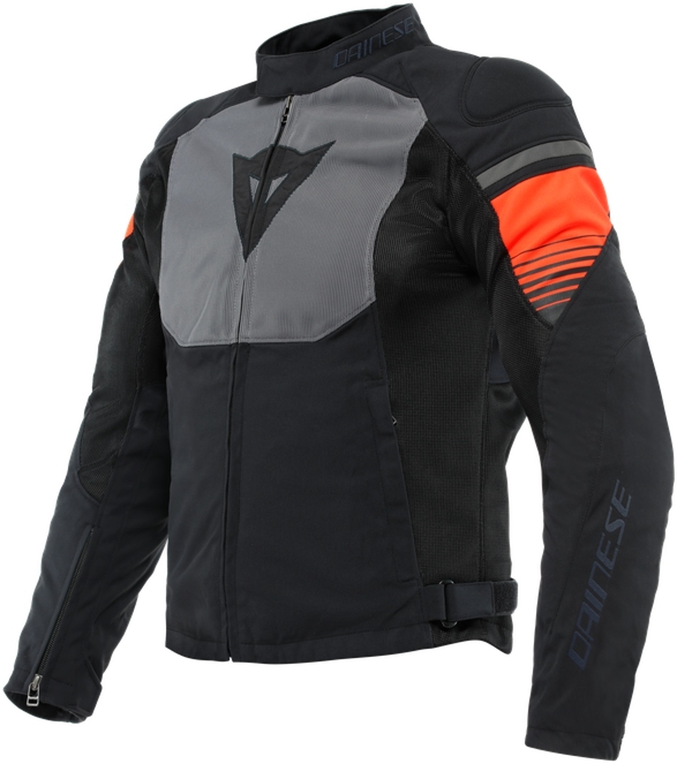Dainese Air Fast Motorcycle Textile Jacket black/grey/red 60 Figure 1