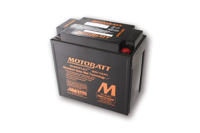 MOTOBATT Batería MBYZ16HD