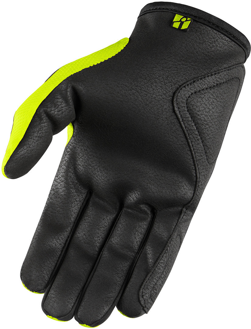 Icon Hooligan Gants de moto jaune XL Figure 2