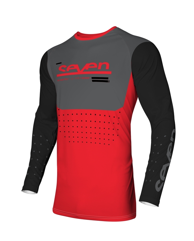 SEVEN Vox Aperture Trikot - Flo Rot neon-rot/rot/schwarz L Abbildung 2