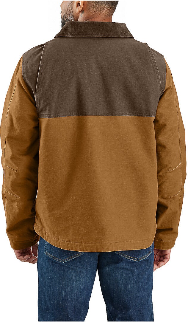 Carhartt Montana Rugged Flex Relaxed Fit Duck Insulated Jacket brown L Figure 8