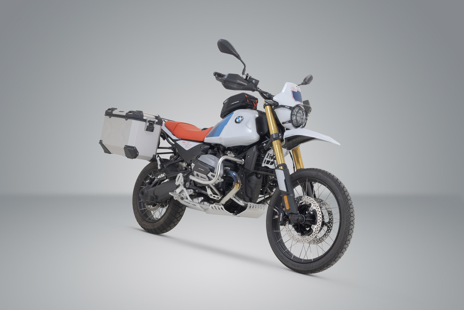 Sistem de carcasă din aluminiu SW-Motech TRAX ADV - Argintiu. 37/45 l. BMW R 12 G/S (24-). Figura 2