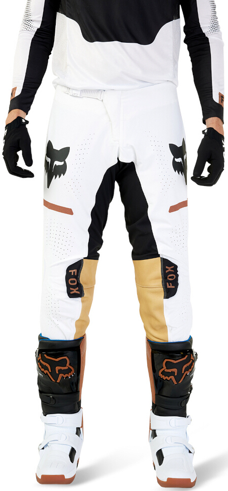 FOX Flexair Optical Pantaloni Motocross bianco/nero 32 Figura 1
