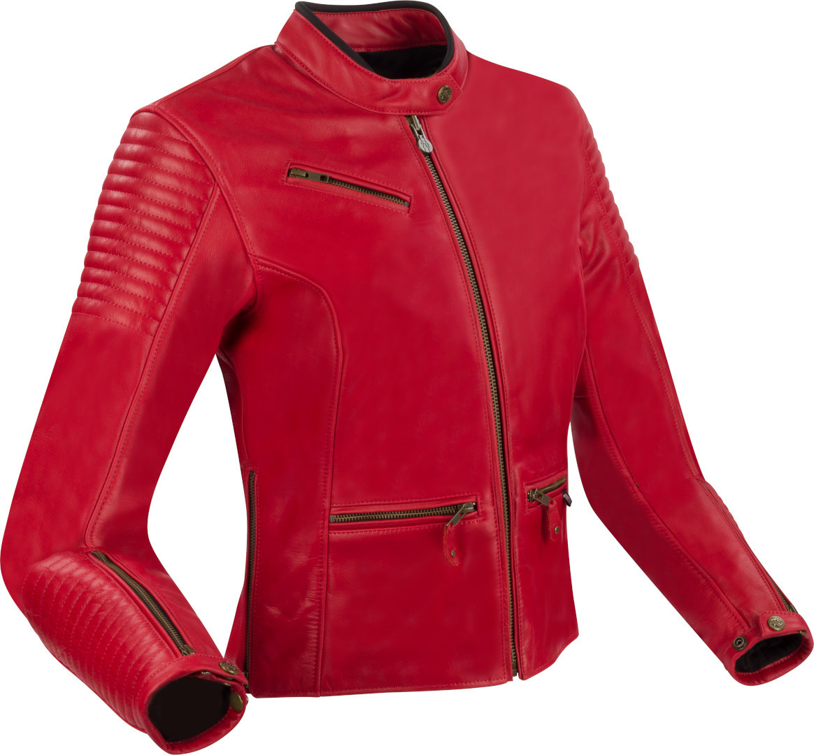 Segura Curve Motorcycle Leather Jacket red 48 Figure 1