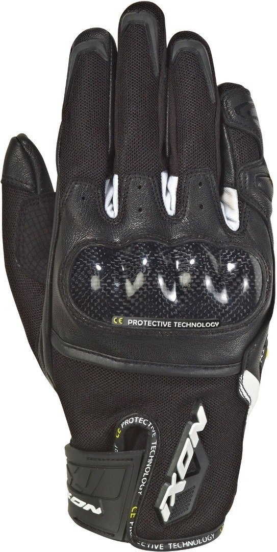 Ixon Rs Rise Air Guanti Bianco/nero M Figura 1