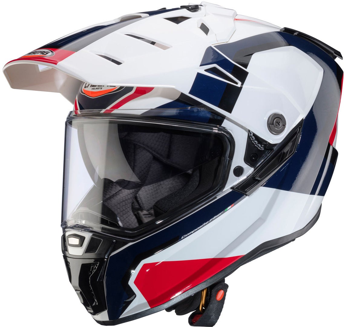 Caberg Tanami Scram Motocross Helmet white/blue/red M (57/58) Figure 1