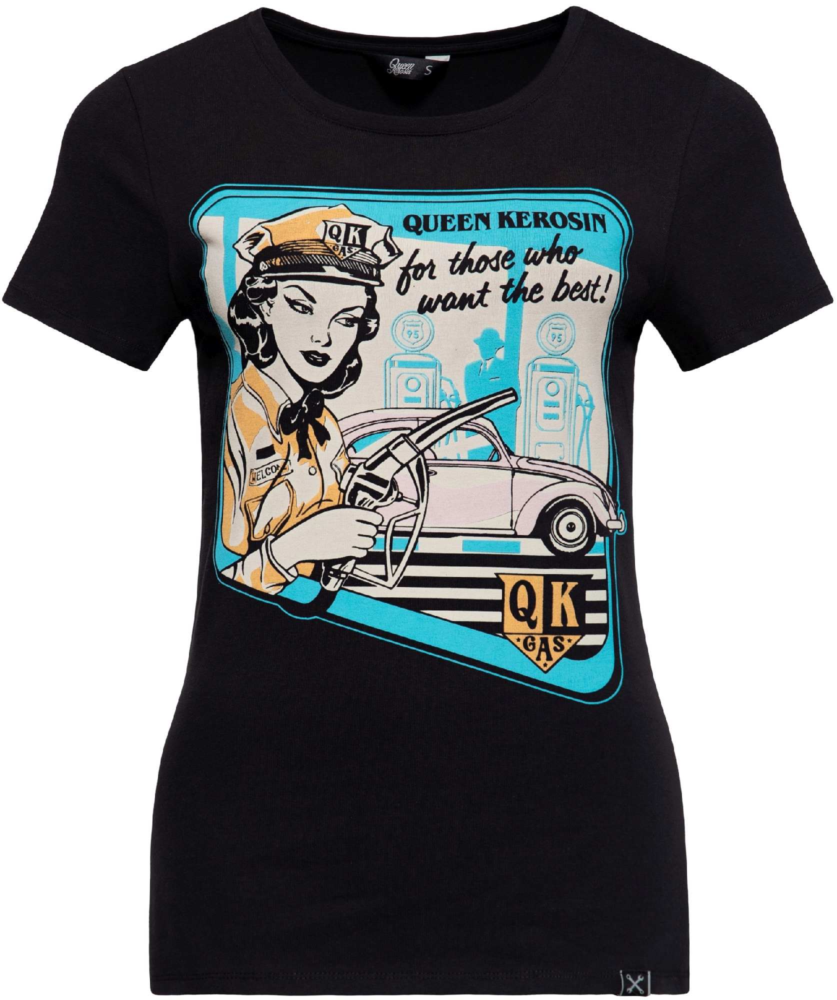 Queen Kerosin QK Gas T-shirt das senhoras Artigo principal Figura 1