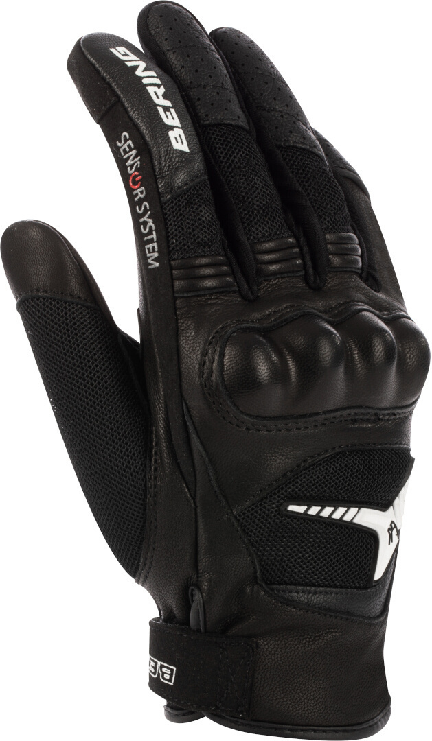 Bering Kelly Damer motorcykel handskar svart/vitt S Figur 1