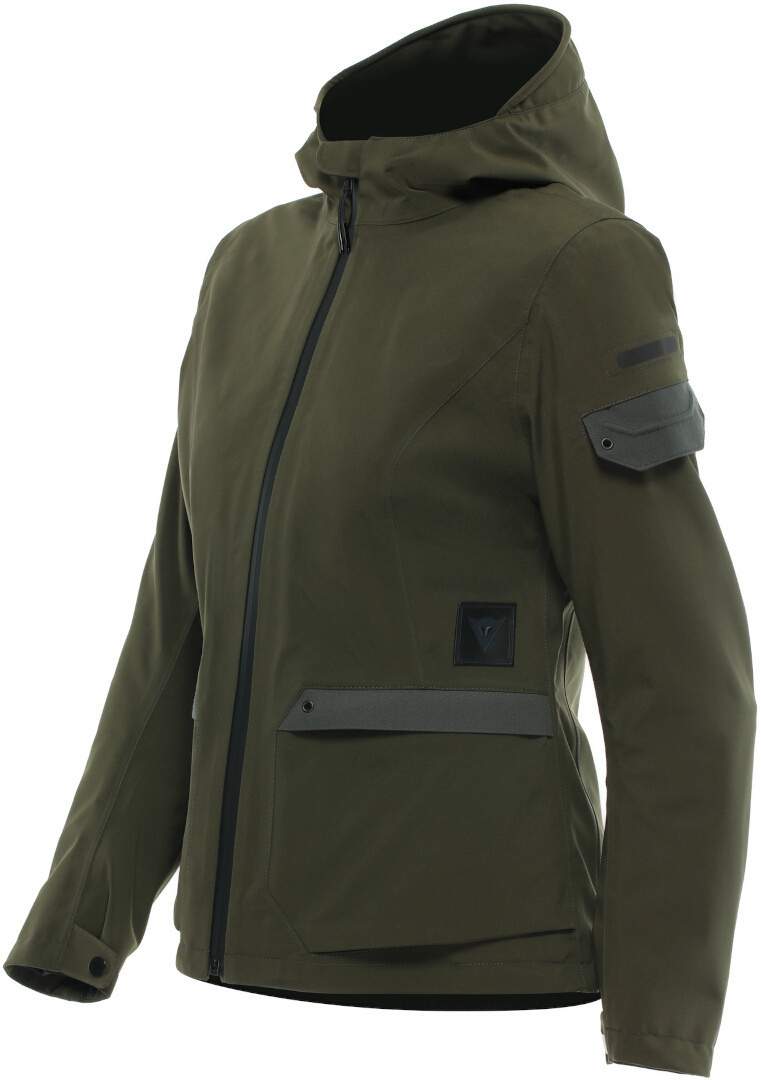Dainese Centrale Absoluteshell Pro Jachetă textilă impermeabilă pentru motociclete Verde închis 52 Figura 1