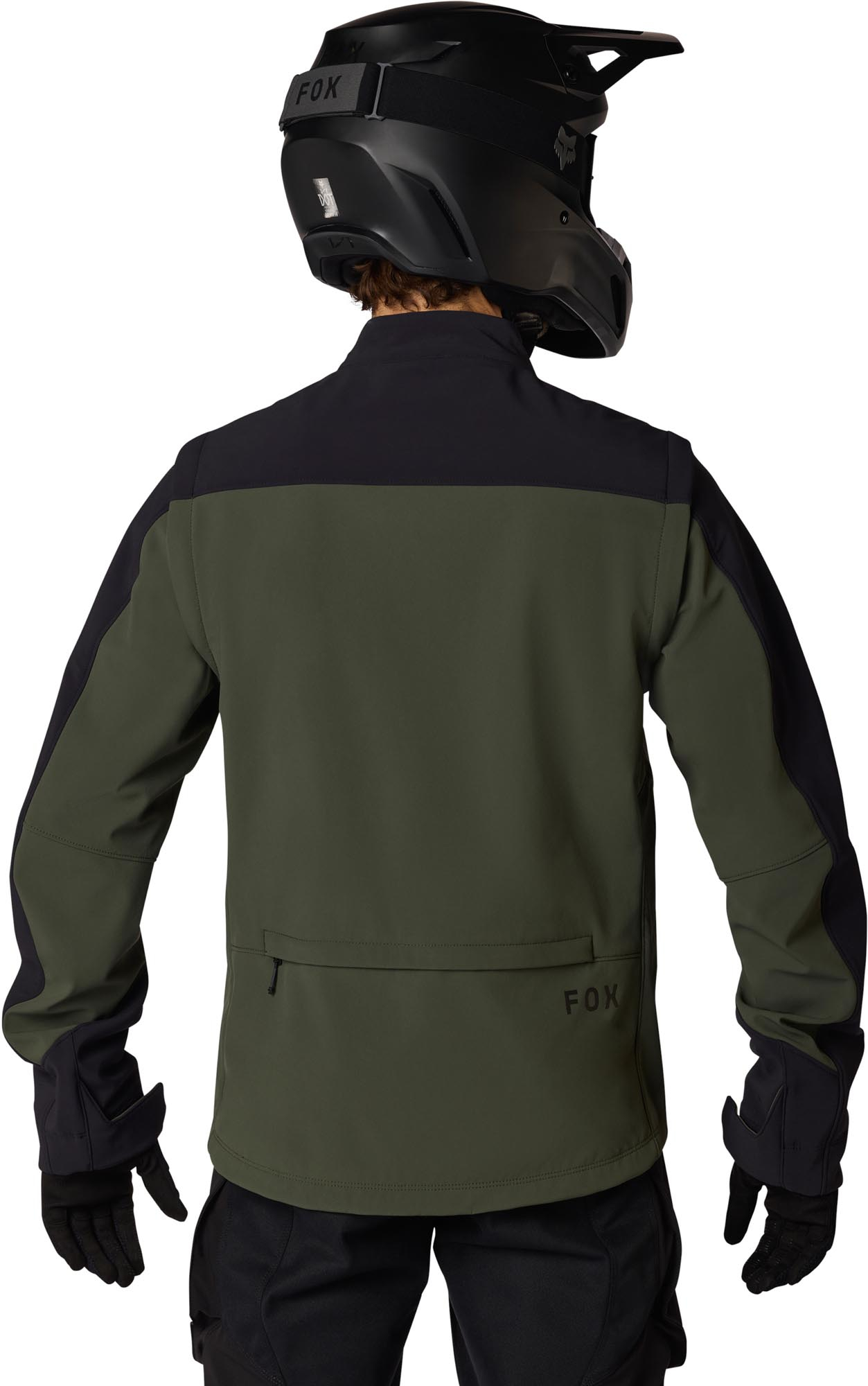 FOX Ranger Off-Road Softshell Giacca da motocross Verde scuro/nero L Figura 4