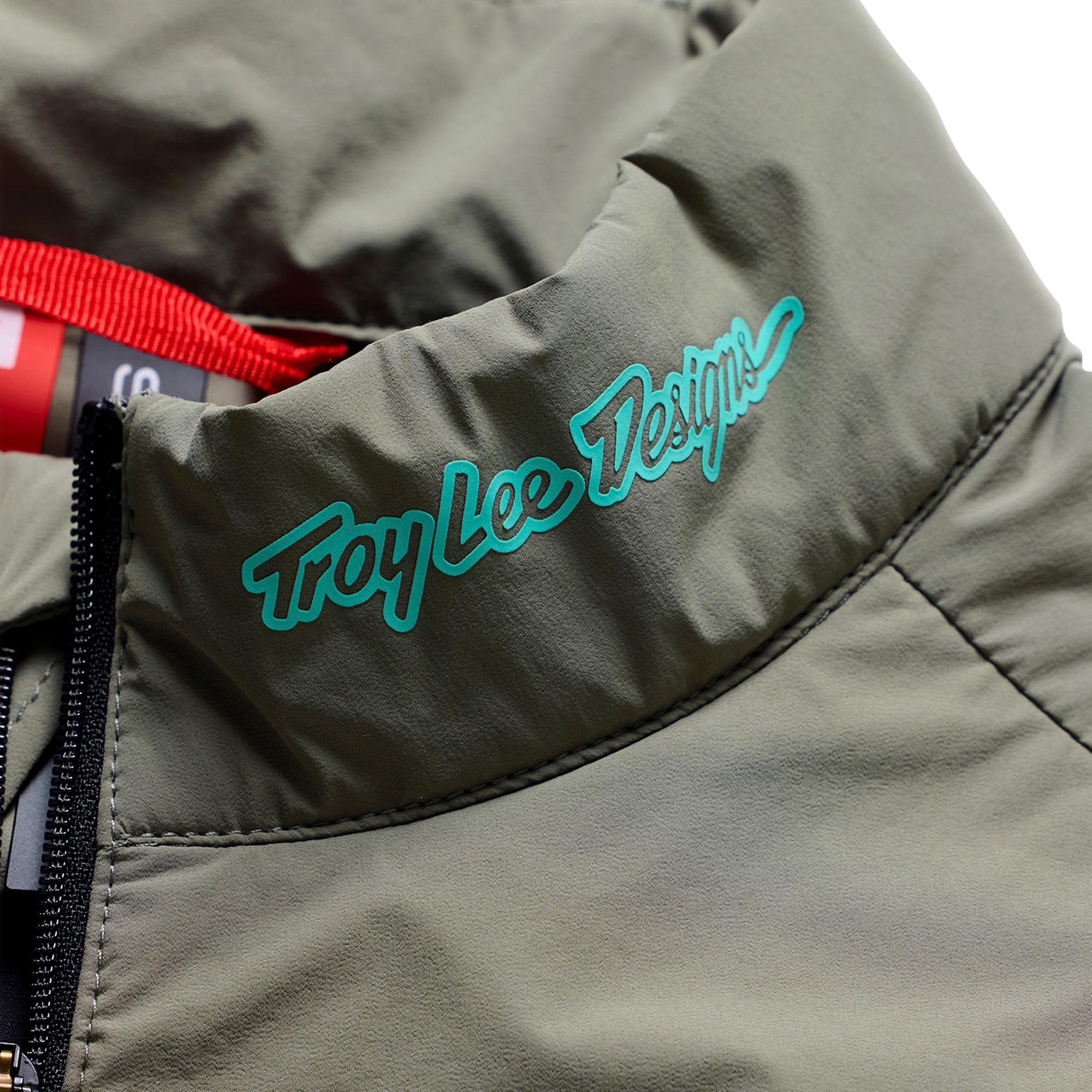 Side view of Troy Lee Designs Skyline Pro Mono Army Bicycle Vest