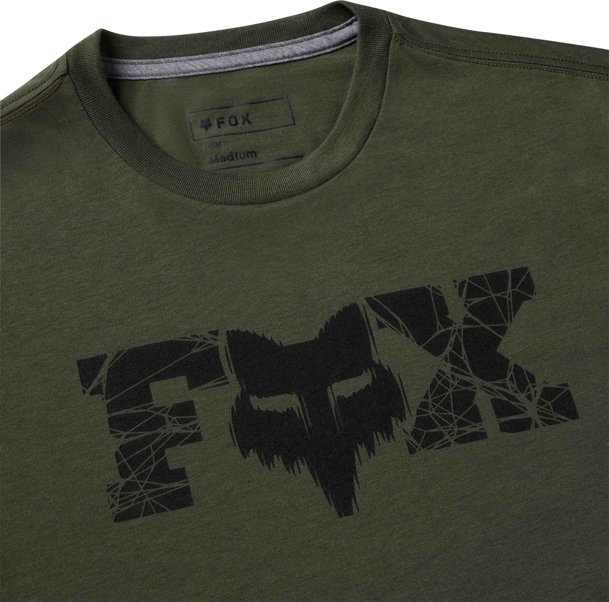 FOX Diffuse Dri-Release Tricou Verde închis L Figura 3