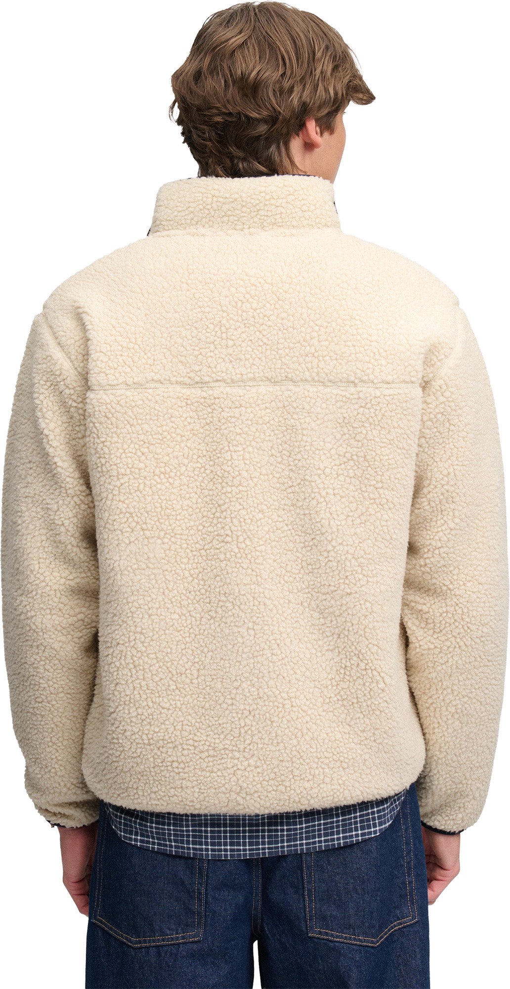 Superdry & Co Vintage Retro Fleecestakki Beige S Kuva 3