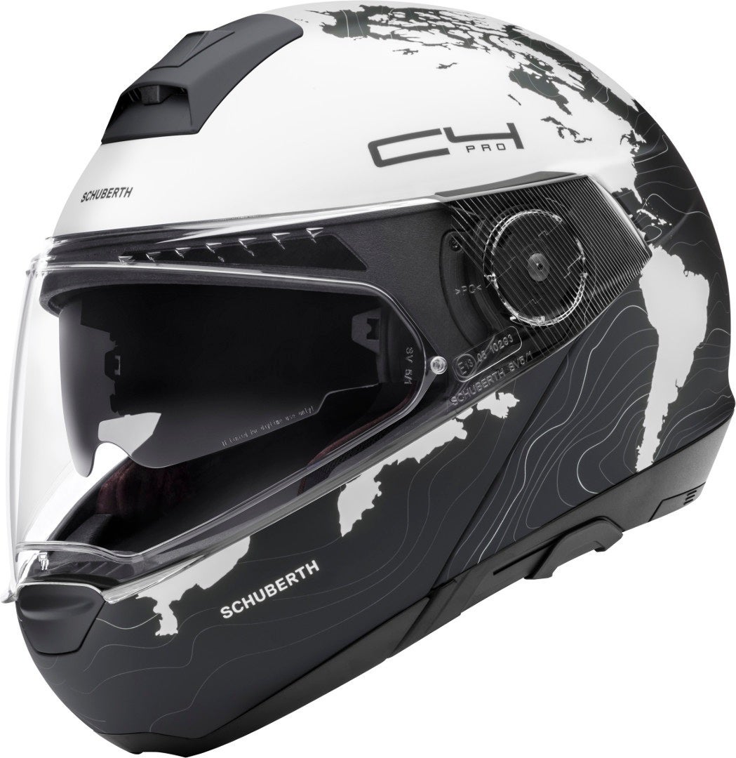 Schuberth C4 Pro Magnitudo Dames Helm Wit Verlies (59) Figuur 1